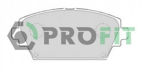 Купити Колодки гальмівні дискові Nissan Almera, Primera PROFIT 5000-1580 (фото1) підбір по VIN коду, ціна 688 грн.