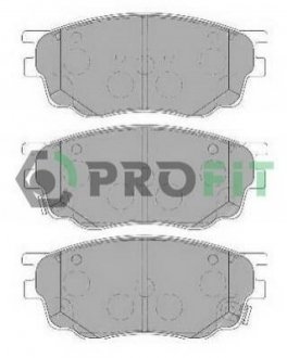 Купити Колодки гальмівні дискові Mazda 6 PROFIT 5000-1707 (фото1) підбір по VIN коду, ціна 643 грн.