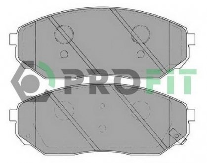 Колодки тормозные дисковые PROFIT 5000-1735