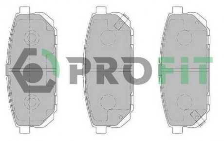 Колодки гальмівні дискові Lexus LS PROFIT 5000-1736