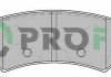 Купити Колодки гальмівні дискові Daewoo Nubira, Chevrolet Lacetti PROFIT 5000-1889 (фото1) підбір по VIN коду, ціна 474 грн.