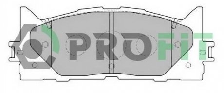Купить Колодки тормозные дисковые Toyota Camry PROFIT 5000-2014 (фото1) подбор по VIN коду, цена 796 грн.