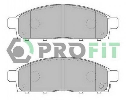 Колодки тормозные дисковые Mitsubishi L200 PROFIT 5000-2016