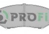 Купить Колодки тормозные дисковые Suzuki Grand Vitara PROFIT 5000-2017 (фото1) подбор по VIN коду, цена 612 грн.
