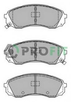 Колодки тормозные дисковые KIA Carnival, Hyundai H-1 PROFIT 5000-2027