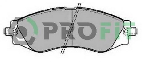 Колодки тормозные дисковые Chevrolet Epica PROFIT 5000-2049