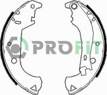 Купить Колодки тормозные барабанные Fiat Doblo PROFIT 5001-0604 (фото1) подбор по VIN коду, цена 998 грн.