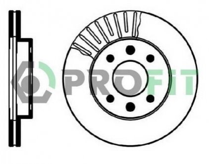 Диск гальмівний PROFIT 5010-0158