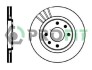 Купить Диск тормозной Citroen BX, Peugeot 405, 306, Citroen Berlingo, Peugeot Partner, Citroen Xsara, Peugeot 206, 307 PROFIT 5010-0192 (фото1) подбор по VIN коду, цена 802 грн.