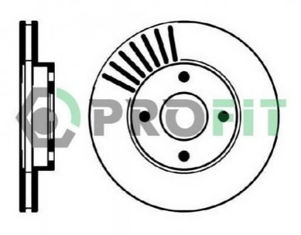 Диск гальмівний Ford Mondeo, Scorpio PROFIT 5010-0364