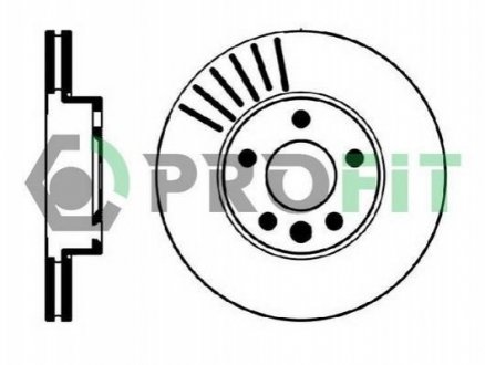 Диск тормозной Volkswagen Sharan, Ford Galaxy PROFIT 5010-0846