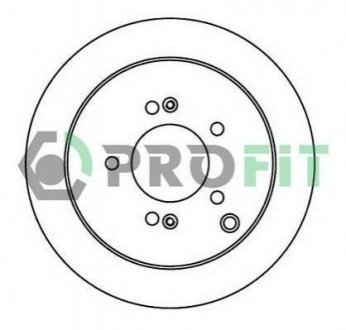 Диск тормозной PROFIT 5010-1493
