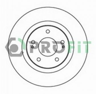 Купить Диск тормозной Mitsubishi Outlander, Lancer PROFIT 5010-2017 (фото1) подбор по VIN коду, цена 1300 грн.