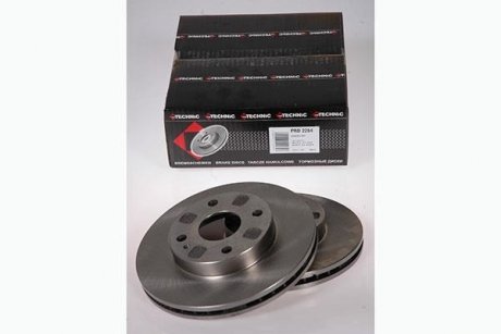 Перед. тормозные диски Mazda 323/323F (BJ1) 08.98-10.03 PROTECHNIC prd2264