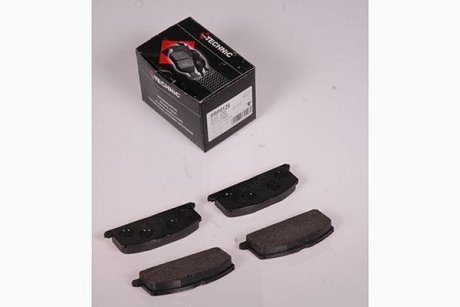 Гальмівні колодки дискові переднийToyota Corolla/Camry/Starlet/Paseo/Tercel/Celica/Carina/MR2 (83-02) PROTECHNIC prp0126