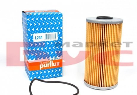 Фильтр масляный BMW 3/5 2.5TDI/Opel Omega B 91-03 BMW E36, E34, Opel Omega, Land Rover Range Rover Purflux l244