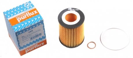 Фільтр масляний BMW 3 (F30/F31) 316/320i12- BMW F20, F30, F21, F31 Purflux l972