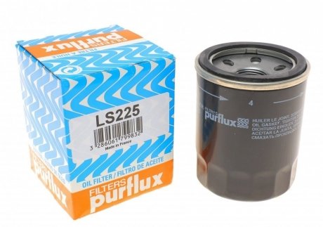 Фильтр масляный Hyundai Accent/Gets 1.1-1.6 02- (h=89mm) Nissan Maxima, Pathfinder Purflux ls225