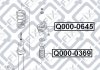 Купить Опора заднего амортизатора Nissan Almera Q-fix q000-0645 (фото3) подбор по VIN коду, цена 657 грн.