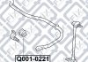Втулка заднего стабилизатора Lexus RX, Toyota Camry, Highlander Q-fix q001-0221 (фото3)