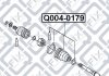 Купити Пильовик шрус внутрішній комплект Nissan Pathfinder, Navara Q-fix q004-0179 (фото3) підбір по VIN коду, ціна 432 грн.