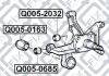 Купити Сайлентблок задньої цапфи KIA Sportage, Hyundai Lantra, Accent, Elantra, Matrix, Coupe, KIA Cerato, Hyundai Tucson Q-fix q005-0163 (фото4) підбір по VIN коду, ціна 130 грн.