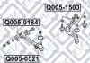 Купити Сайлентблок прямого важеля Mitsubishi Galant Q-fix q005-0184 (фото3) підбір по VIN коду, ціна 146 грн.