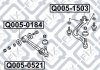 Купить Сайлентблок передний прямого рычага Mitsubishi Galant Q-fix q005-0521 (фото3) подбор по VIN коду, цена 138 грн.