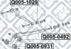 Купити Сайлентблок нижнього важеля Mercedes G-Class Q-fix q005-0931 (фото1) підбір по VIN коду, ціна 1105 грн.