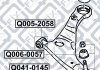 Купить Сайлентблок переднего рычага Mitsubishi Galant Q-fix q005-0993 (фото3) подбор по VIN коду, цена 324 грн.