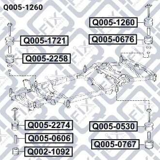 Подушка подрамника Q-fix q005-1260