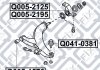 Купити Сайлентблок переднього важеля Subaru Legacy, Impreza, Forester Q-fix q005-1576 (фото3) підбір по VIN коду, ціна 169 грн.