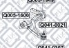 Купить Сайлентблок переднего рычага Honda Pilot Q-fix q005-1600 (фото3) подбор по VIN коду, цена 507 грн.