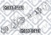 Купить Крестовина карданного вала Jeep Wrangler, Cherokee, SsangYong Rexton Q-fix q033-0016 (фото3) подбор по VIN коду, цена 358 грн.