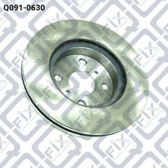 Диск тормозной передний Toyota Corolla Q-fix q091-0630