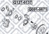 Купить Диск тормозной передний Q-fix q091-0671 (фото4) подбор по VIN коду, цена 1013 грн.