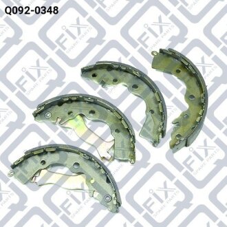 Колодки гальмівні барабанні Q-fix q092-0348
