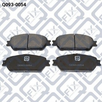 Купити Колодки гальмівні Toyota Previa, Camry, Lexus ES Q-fix q093-0054 (фото1) підбір по VIN коду, ціна 598 грн.