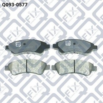 Колодки тормозные дисковые задние Q-fix q093-0577