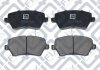 Колодки тормозные Dacia Duster, Logan, Renault Kangoo, Clio, Nissan Note, Micra, Renault Zoe, Captur Q-fix q093-0641 (фото1)