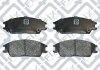 Купити Колодки гальмівні Honda Accord, Hyundai Accent, Lantra, Pony, Sonata, Getz Q-fix q093-0769 (фото1) підбір по VIN коду, ціна 545 грн.