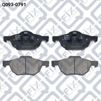 Колодки гальмівні Q-fix q093-0791