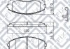 Купити Колодки гальмівні Mitsubishi Pajero, Grandis Q-fix q093-0817 (фото3) підбір по VIN коду, ціна 880 грн.