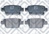 Купити Колодки гальмівні дискові задні Toyota Avensis, Corolla Q-fix q093-0909 (фото1) підбір по VIN коду, ціна 485 грн.