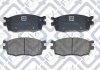 Купити Колодки гальмівні Hyundai I20, KIA Rio, Hyundai Accent Q-fix q093-0999 (фото1) підбір по VIN коду, ціна 589 грн.