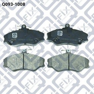 Купити Колодки гальмівні Hyundai H100 Q-fix q093-1008 (фото1) підбір по VIN коду, ціна 280 грн.