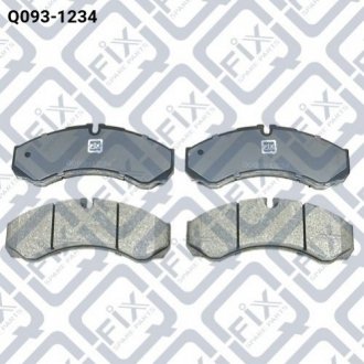 Колодки гальмівні Citroen Jumper Q-fix q093-1234