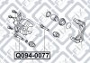 Направительная суппорта тормозного переднего Q-fix q094-0077 (фото3)