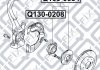 Купить Ступица передняя Mitsubishi Galant Q-fix q130-0208 (фото3) подбор по VIN коду, цена 806 грн.