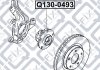 Купить Ступица передняя Nissan Leaf, X-Trail, Qashqai, Renault Koleos, Nissan Juke Q-fix q130-0493 (фото3) подбор по VIN коду, цена 1819 грн.